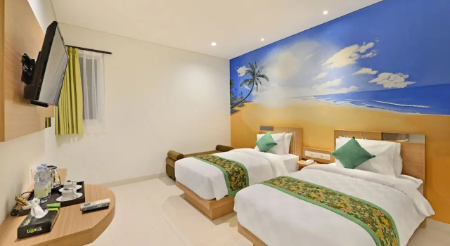 Deluxe Twin room Hotel Lotus Subang