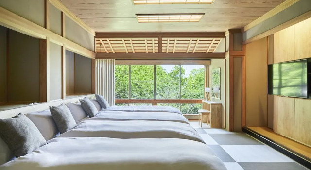 Четырёхместный семейный номер Standard с 4 комнатами с видом на сад ANDO HOTEL NARA Wakakusayama -DLIGHT LIFE & HOTELS