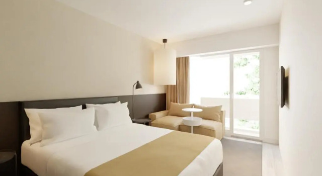Camera doppia Standard con balcone Hotel Cupidon