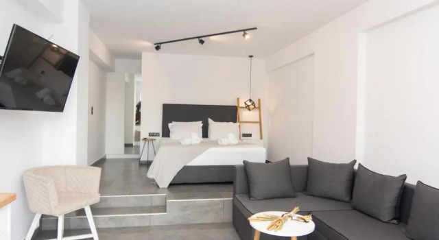 Студия с видом на бассейн The View Hotel Perdika