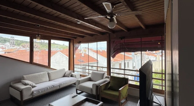 Superior podkrovní apartmá pokoj a výhledem na moře Nirvana Otel
