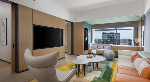 Одноместный люкс с видом на город EVEN Chengdu Jinniu by IHG
