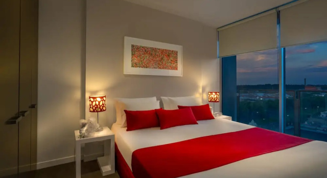 Апартаменты Deluxe с 2 комнатами с балконом Adele Apartments at Tribeca