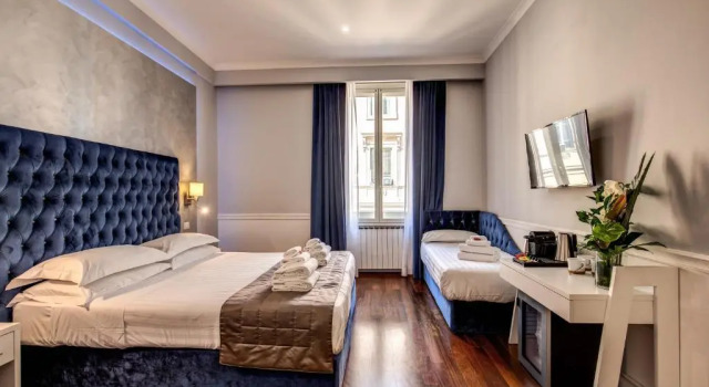 Трёхместный номер Luxury La Foresteria Luxury Suites