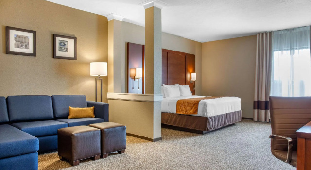 Двухместный люкс Comfort Inn & Suites Boise Airport
