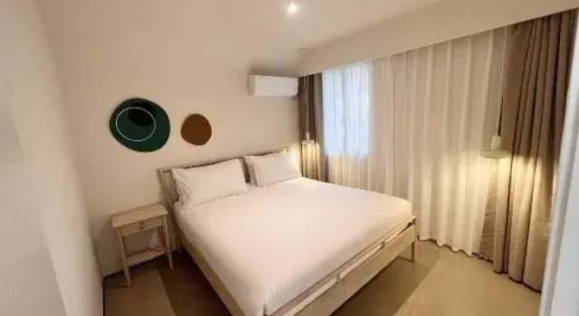 Люкс с 2 комнатами Shanghai Zhifousu All Suite Apartment