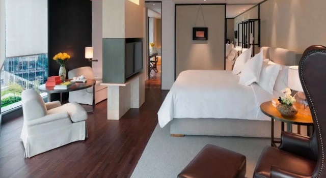 Двухместный люкс Premier Mandarin Oriental, Guangzhou