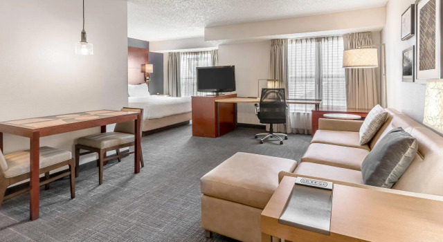 Двухместная студия Residence Inn Sacramento Rancho Cordova