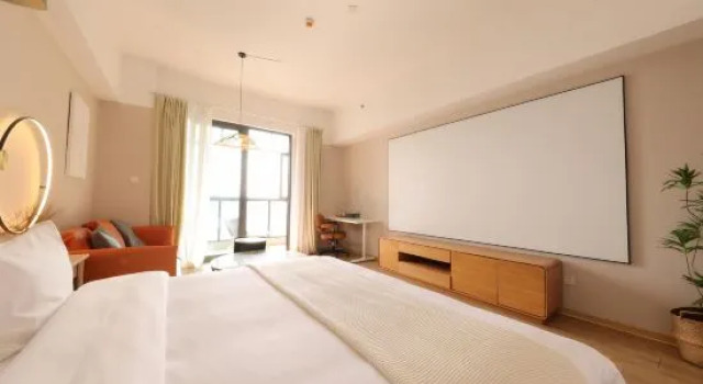 Люкс Deluxe Suju Hotel (Shanghai Jiading North Subway Station Sun Moonlight Branch)