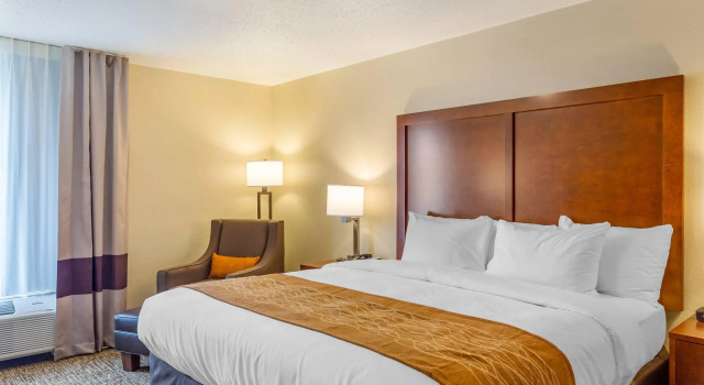 Двухместный люкс Comfort Inn DeKalb - University Area