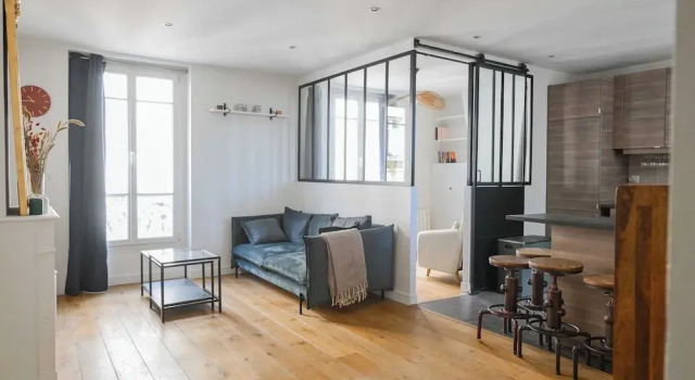 Апартаменты Modern Apartment - 2br-4p- Canal Saint-martin