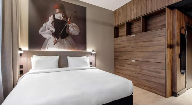 Семейный номер Standard с панорамным видом Radisson RED Oslo Økern