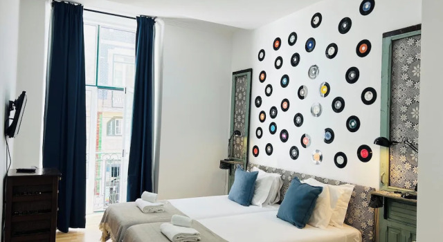 Студия с балконом Lisbons Heart Apartments