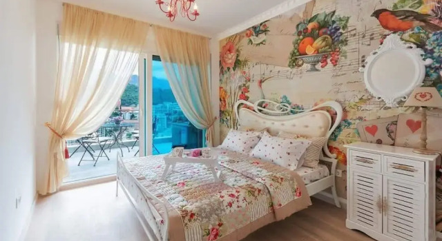Апартаменты c 1 комнатой с балконом Beautiful apartments in Montenegro
