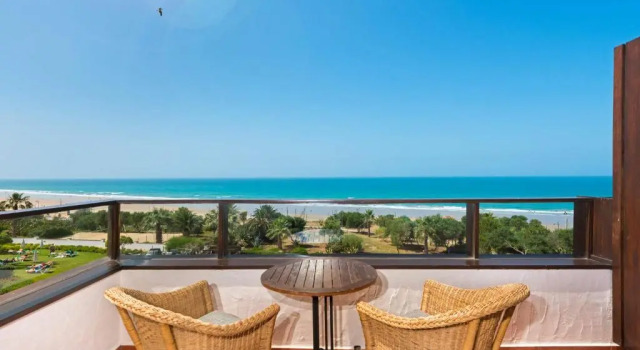 Двухместный номер с видом на море Hotel Fuerte Conil-Resort
