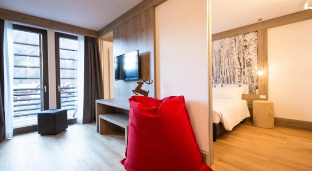 Четырёхместный номер Standard NH Collection Alagna Mirtillo Rosso