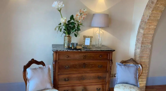 Люкс с видом на сад Cordella In Valdorcia Truffle and Olive Oil Resort