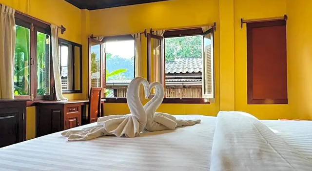 Люкс Deluxe Villa Phonethip Mekong Riverside
