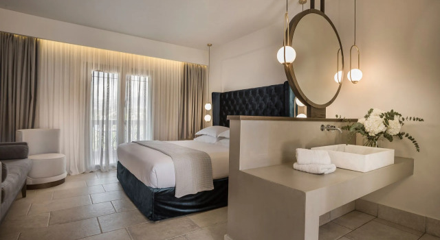 Двухместный номер Deluxe с видом на море Thalassa Boutique Hotel