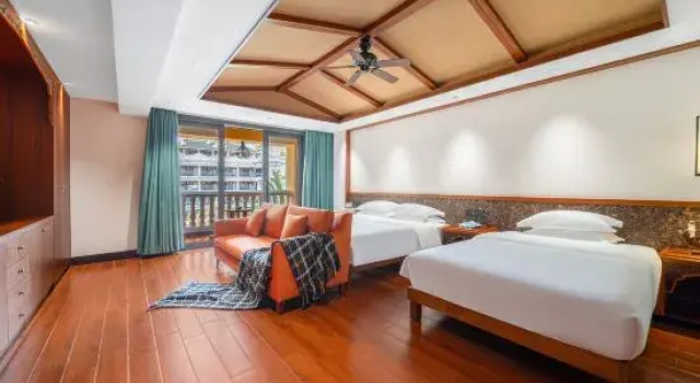 Люкс Executive с видом на сад Jiyi Resort Hotel