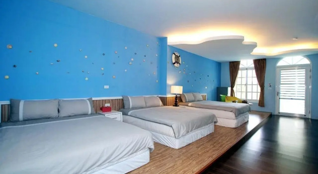 Семейный номер Standard с видом на сад Wei Feng Jia Yuan B&B