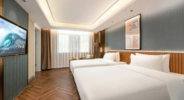 Люкс Deluxe Jinjiang Metropolo Hotel (Heyuan Longchuan Huoshan Hotel)