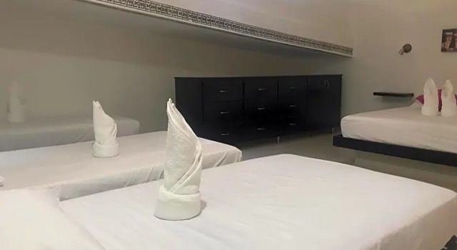 Cama en dormitorio compartido Sunset Taganga Hotel