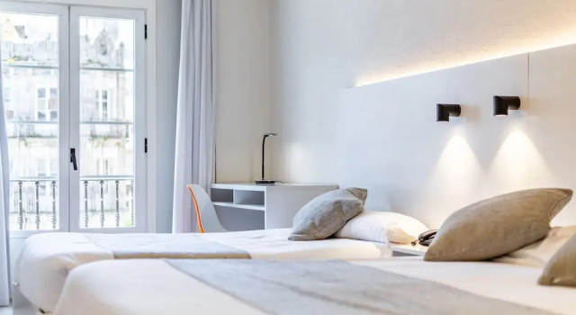 Трёхместный номер Superior с видом на город Hotel Atlántico Vigo