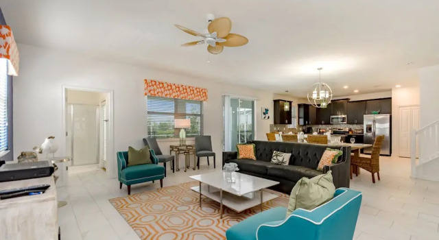9037hs 6 Bedroom 5 Bathroom Champions Gate Villa