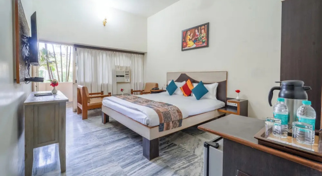 Номер Deluxe с балконом Hotel Chandrawati Palace