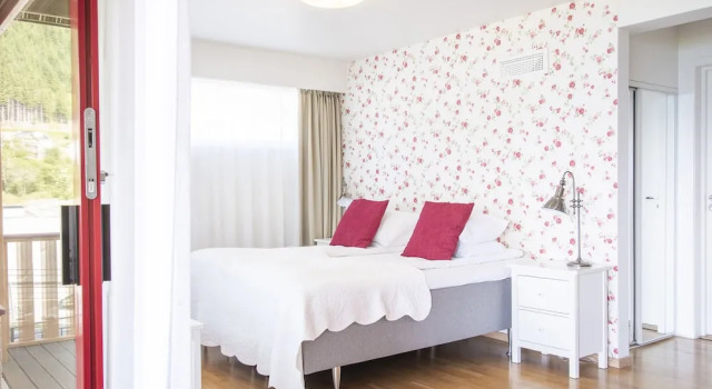 Люкс с видом на море Lavik Fjord Hotel & Apartments