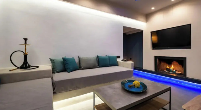 Номер Standard Пентхаус с балконом The Penthouse Santorini