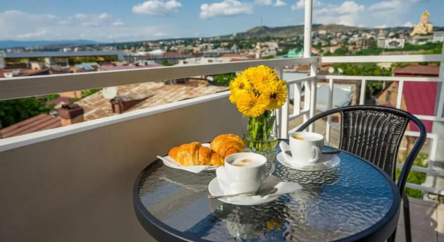 Двухместный номер Standard с балконом и с видом на город Hotel Imperial