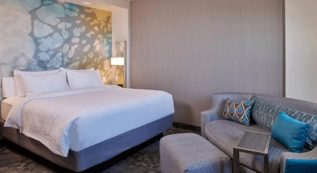 Standard- dobbelt værelse med udsigt Courtyard by Marriott Petoskey at Victories Square