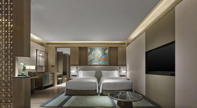 Двухместный номер Standard с видом на внутренний двор Banyan Tree Suzhou Shishan