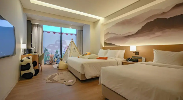 Двухместный семейный номер Deluxe Homm Marina Sokcho
