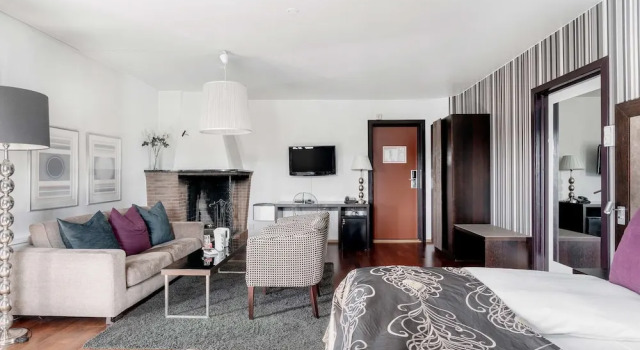 Двухместный полулюкс с балконом Best Western Plus Gyldenlove Hotell