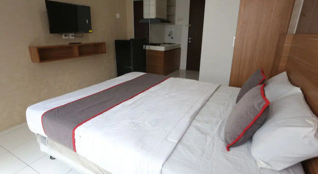 Deluxe room Collection O metroploitian park Serviced Apartmen