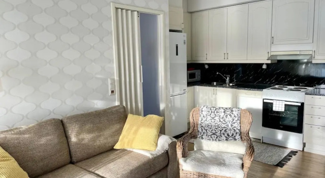 Апартаменты Comfort Kotimaailma KotikaksioKirkkok saunalla