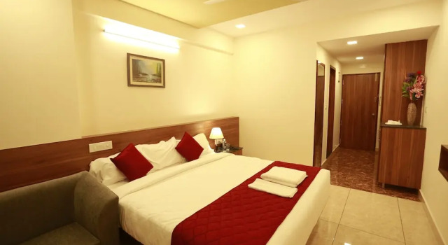 Deluxe double chambre Vue sur la ville Silicon Inn Hotel Bangalore Airport