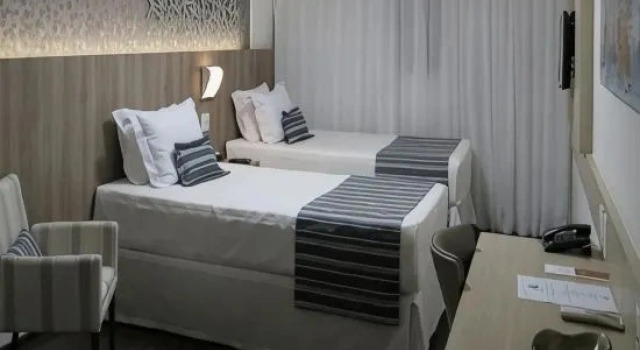 Двухместный номер Luxury Allia Gran Pampulha Suites