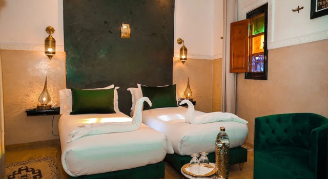 Riad Roummana Marrakech, Забронировать Отель Отели Марракеша 3 звезды, рядом с Дворец Бахия, 3*