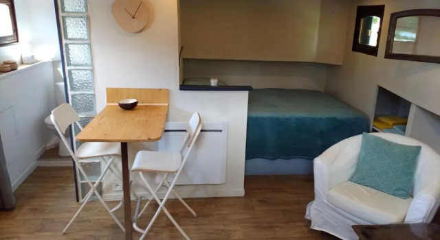 Studio sur l'eau - Bateau Diva, Varaa Huoneisto Hotellit Val d'Oise pysäköinnillä, Pysäköinti