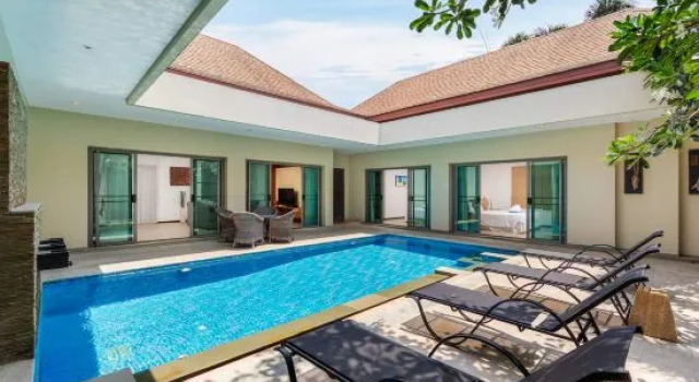 Villa Bond | 3BR Private Pool | Near Naiharn Beach, Забронировать Вилла Раваи 