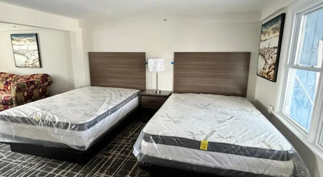 Двухместный люкс с видом на бассейн Blue Wave Inn - Ocean City