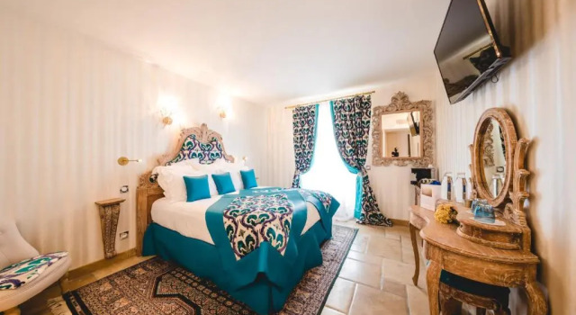 Двухместный номер Deluxe с балконом Le Palais dAglaé, Hôtel de Charme
