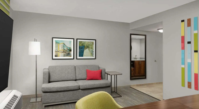 Двухместный люкс Hampton Inn & Suites Orlando North Altamonte Springs