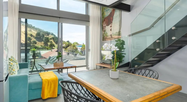 Апартаменты Stylish 1-bed Secure BBQ Panoramic Mountain Views