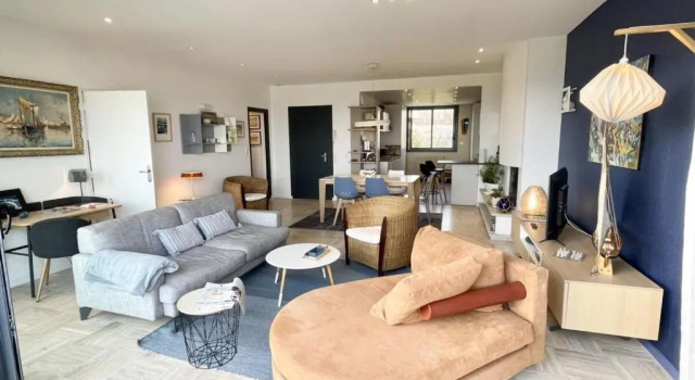LUXURY T3 neuf de standing Front de mer vue 180, Rezerwuj Hotel Larmor-Plage 