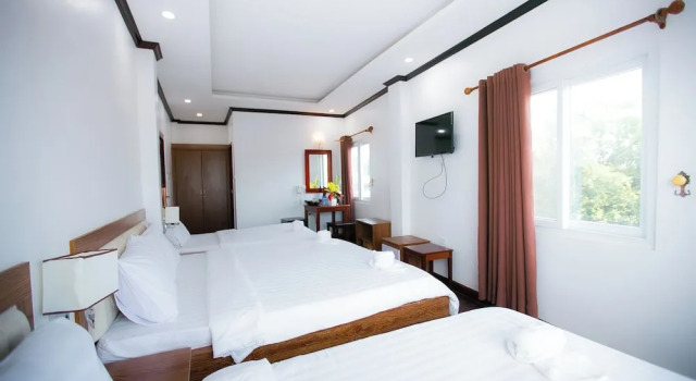 Lüks dört kişilik oda Ruby Riverside Hotel & Hostel